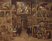 The paintings gallery of aartshertog Leopold Wilhelm of Austria    David Teniers